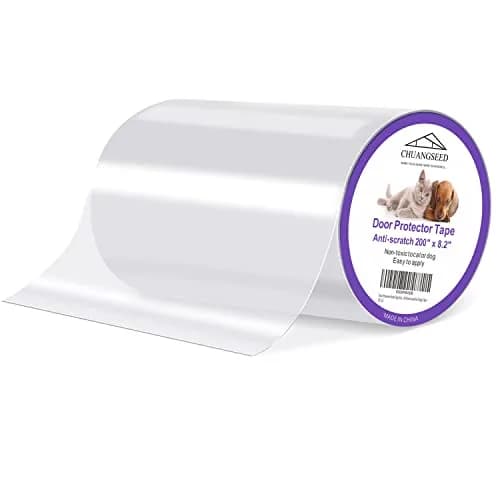 CHUANGSEED Clear Pet Door Protector 200" x 8.2" | Stops Dog & Cat Scratching thumbnail 1