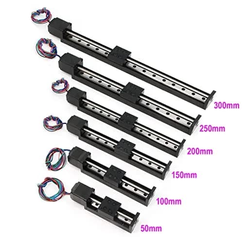 Befenybay 300mm Linear Rail Guide T6x1 with NEMA11 Stepper Motor | Precision Motion System for DIY CNC thumbnail 2