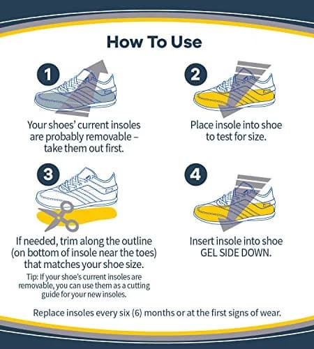 Dr. Scholl's Heavy Duty Support Pain Relief Orthotics for Men 8-14 (2.27 kg / 5.28 lb) | FDA Approved Arch Support Insoles thumbnail 7