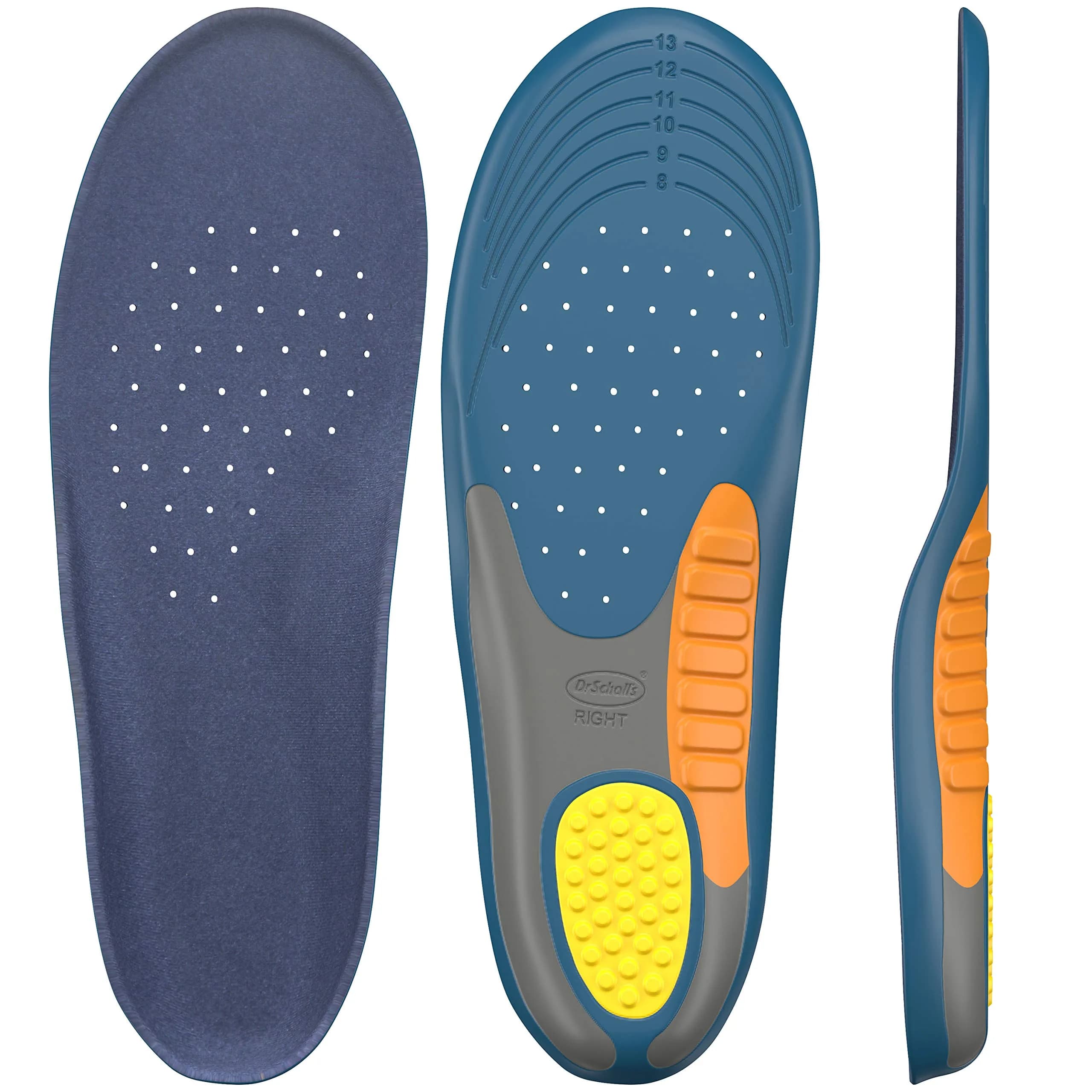 Dr. Scholl's Heavy Duty Support Pain Relief Orthotics for Men 8-14 (2.27 kg / 5.28 lb) | FDA Approved Arch Support Insoles - view 3