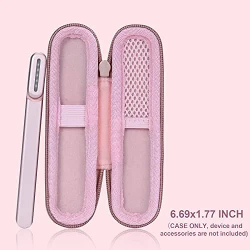 co2CREA Hard Carrying Case for SolaWave 4-in-1 Facial Wand, Pink | Shockproof Waterproof Travel Storage thumbnail 4