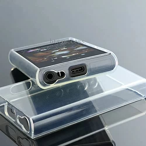 AudioPartner Soft Clear TPU Protective Shell Case with Tempered Glass for Sony Walkman NW-A300 Series NW-A306 NW-A307 | Protects Against Scratches and Dust thumbnail 8
