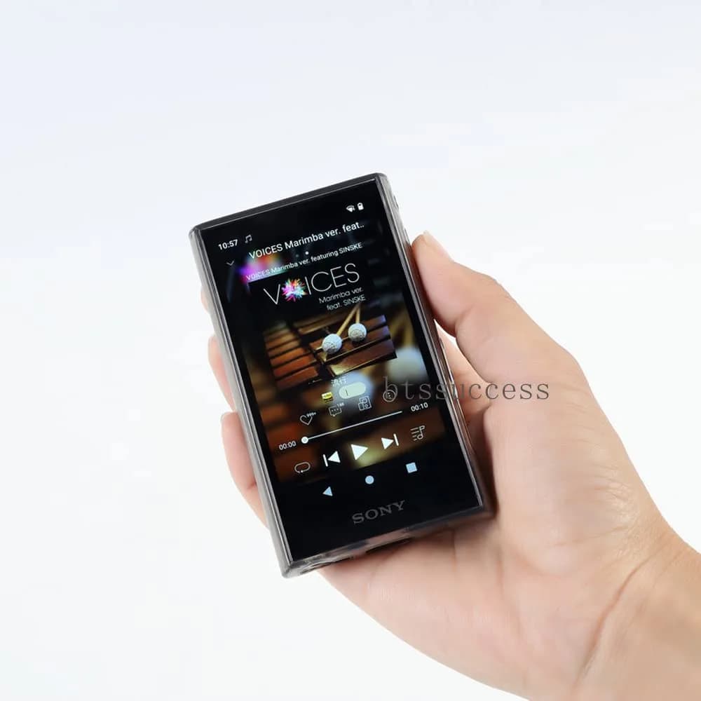 AudioPartner Clear Black TPU Case for Sony Walkman NW-A306 NW-A307 NW-A300 Series - view 2