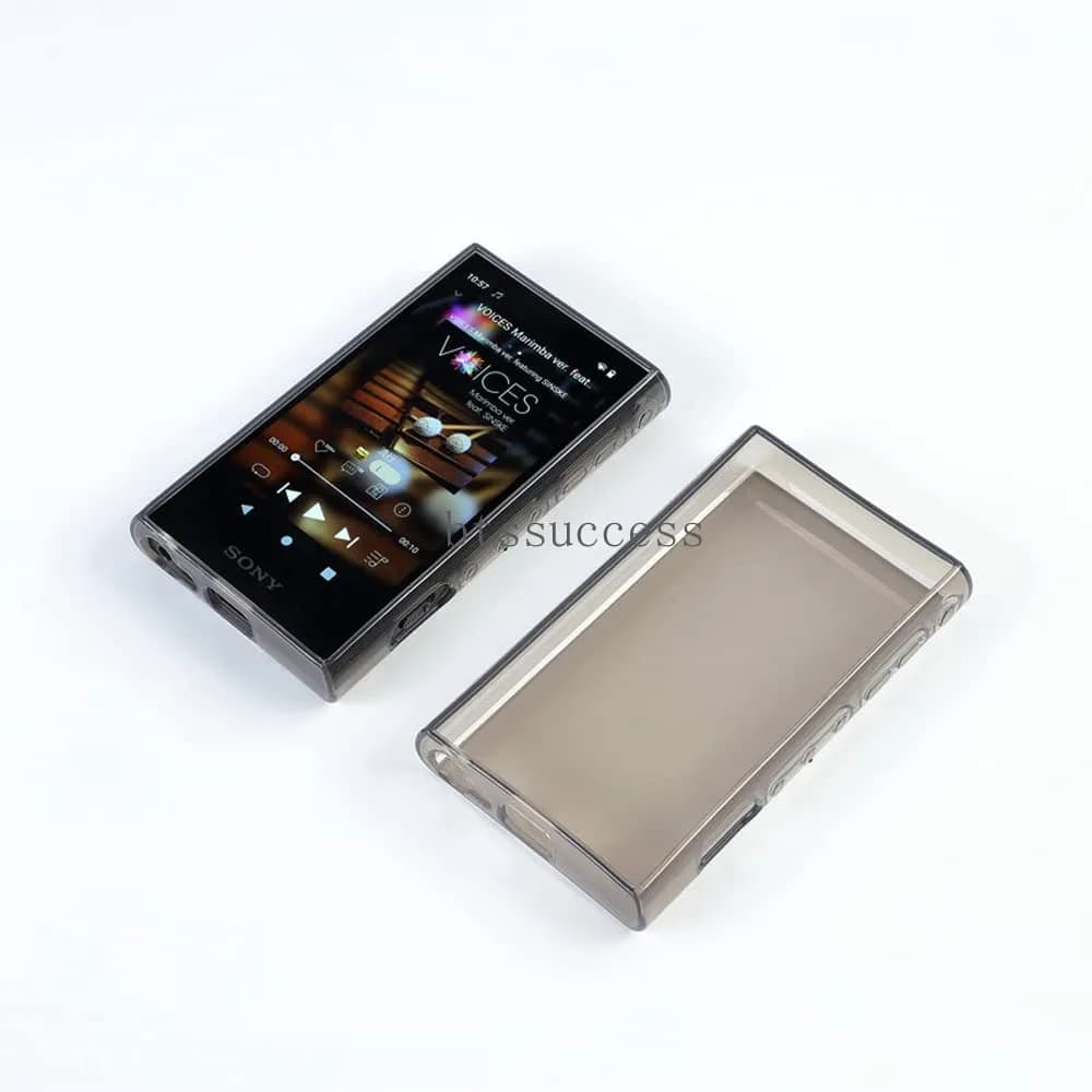 AudioPartner Clear Black TPU Case for Sony Walkman NW-A306 NW-A307 NW-A300 Series - view 3
