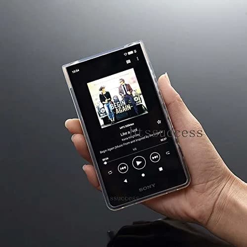 AudioPartner Soft Clear TPU Protective Shell Skin Case Cover for Sony Walkman NW-ZX700 NW-ZX706 NW-ZX707 with Tempered Glass | Protects from Scratches and Drops thumbnail 4