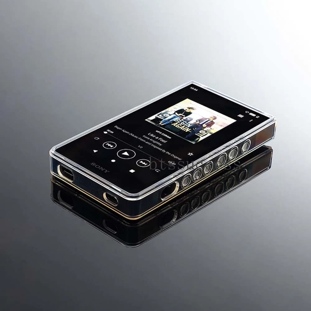 AudioPartner Soft Clear TPU Protective Shell Skin Case Cover for Sony Walkman NW-ZX700 NW-ZX706 NW-ZX707 with Tempered Glass | Protects from Scratches and Drops - view 6