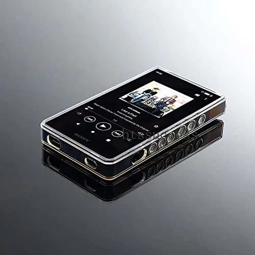 AudioPartner Soft Clear TPU Protective Shell Skin Case Cover for Sony Walkman NW-ZX700 NW-ZX706 NW-ZX707 with Tempered Glass | Protects from Scratches and Drops thumbnail 6