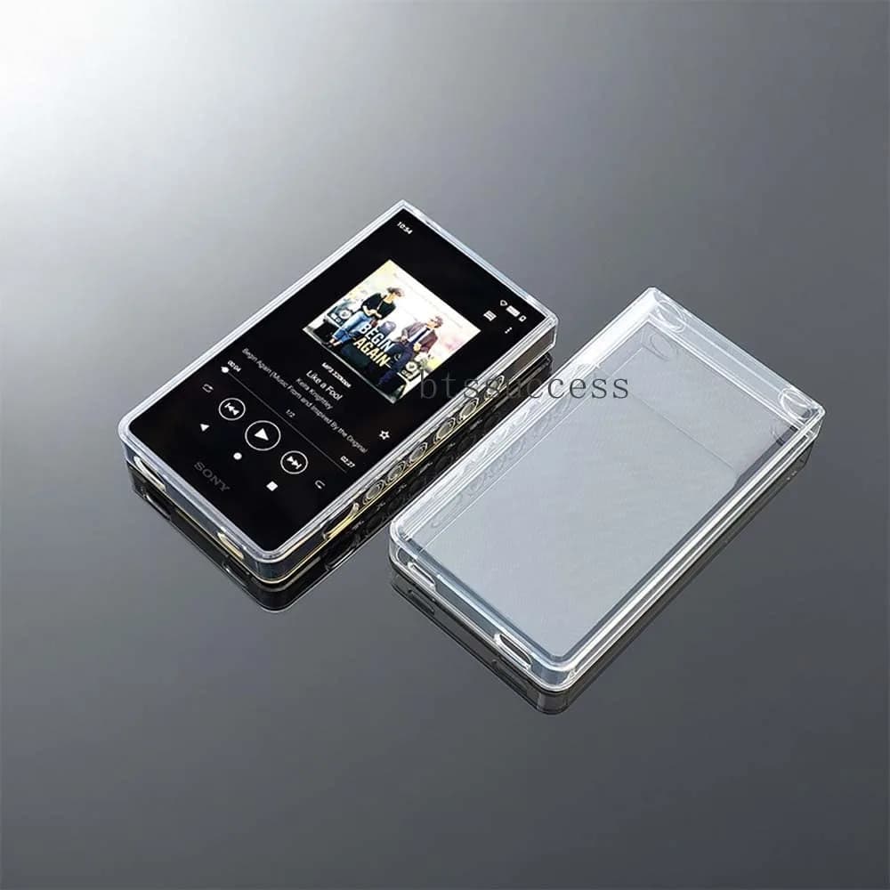 AudioPartner Soft Clear TPU Protective Shell Skin Case Cover for Sony Walkman NW-ZX700 NW-ZX706 NW-ZX707 with Tempered Glass | Protects from Scratches and Drops - view 2