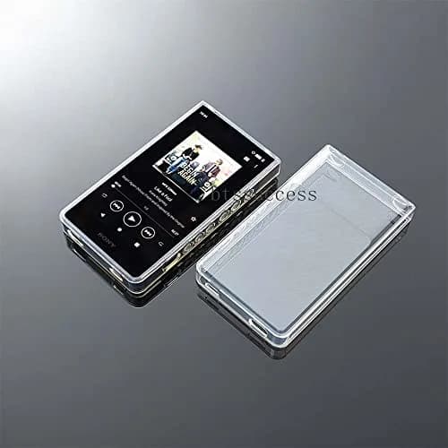 AudioPartner Soft Clear TPU Protective Shell Skin Case Cover for Sony Walkman NW-ZX700 NW-ZX706 NW-ZX707 with Tempered Glass | Protects from Scratches and Drops thumbnail 2