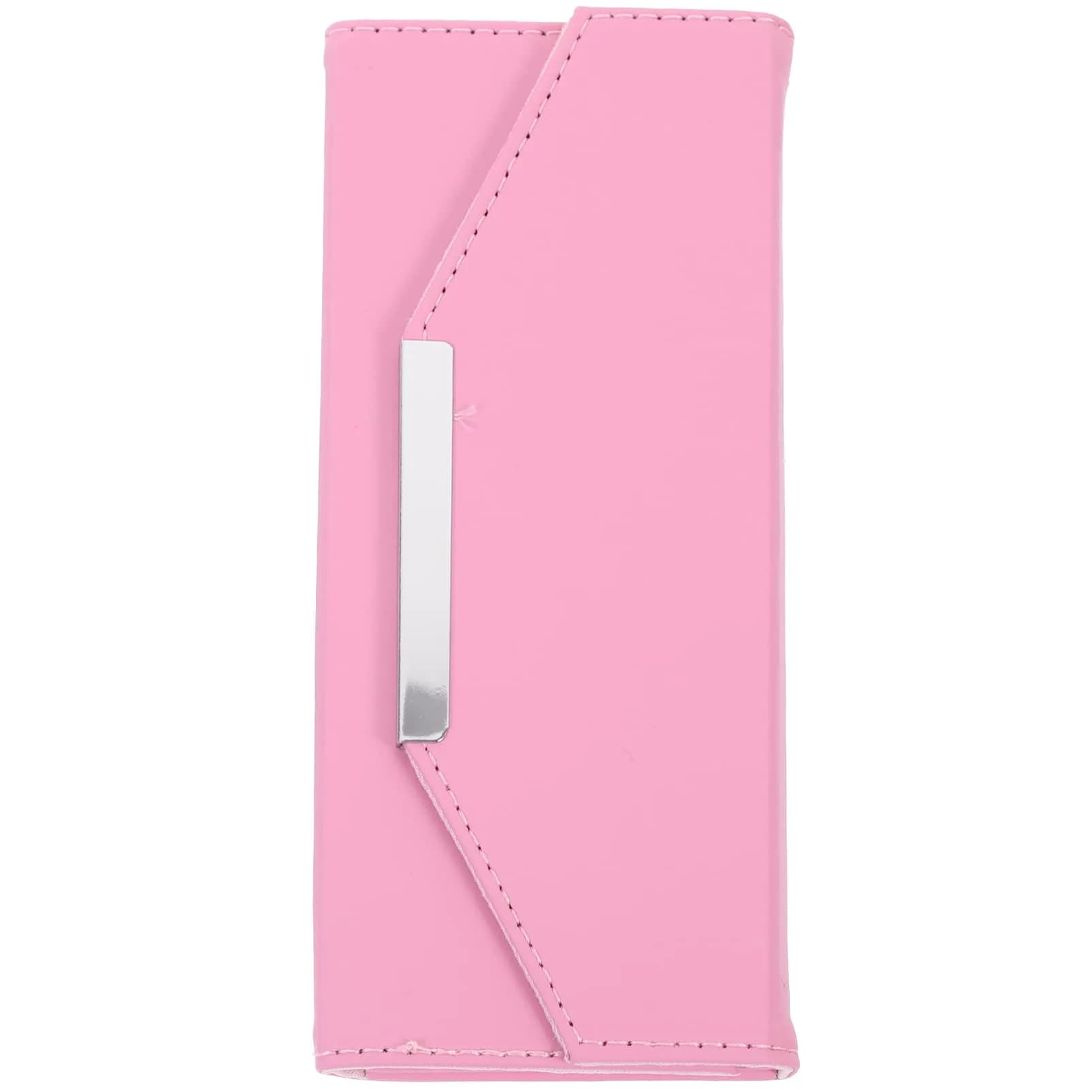 Beaupretty Lash Tweezer Case Pink | Portable Eyelash Extension Storage Bag for Travel & Home — Pink