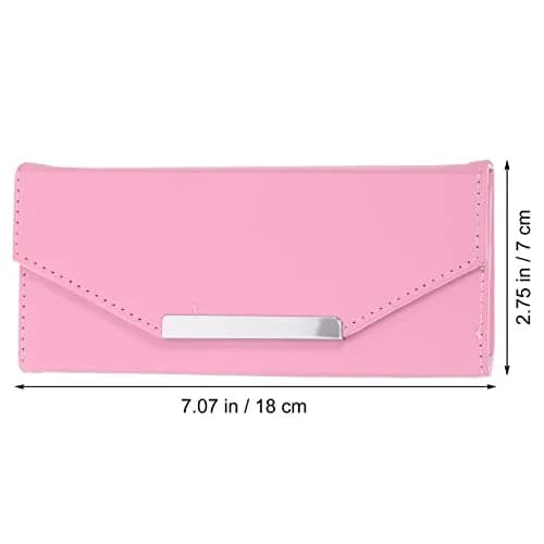Beaupretty Lash Tweezer Case Pink | Portable Eyelash Extension Storage Bag for Travel & Home thumbnail 2