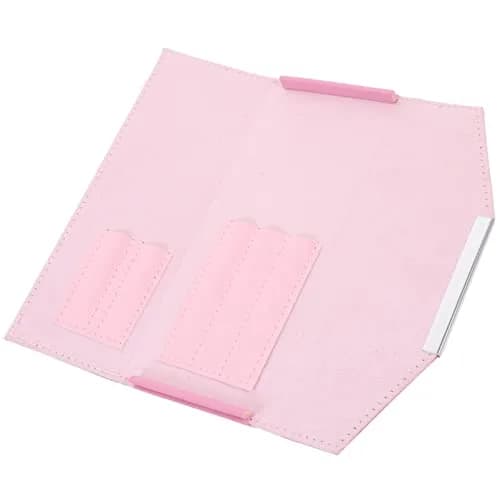 Beaupretty Lash Tweezer Case Pink | Portable Eyelash Extension Storage Bag for Travel & Home thumbnail 3
