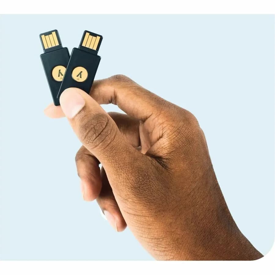Yubico Security Key NFC USB-A & NFC Black | Multi-Factor Authentication Passkey - view 2