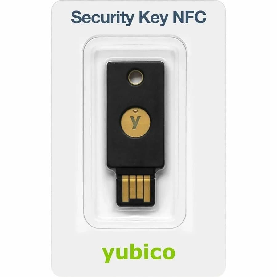 Yubico Security Key NFC USB-A & NFC Black | Multi-Factor Authentication Passkey thumbnail 5
