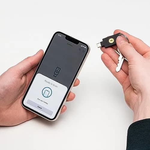 Yubico Security Key C NFC Black | Multi-Factor Authentication USB-C & NFC Passkey thumbnail 8
