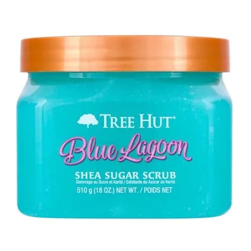 Tree Hut Shea Sugar Scrub, Blue Lagoon, 18 oz | Oceanic Benefits & Hydration thumbnail 1