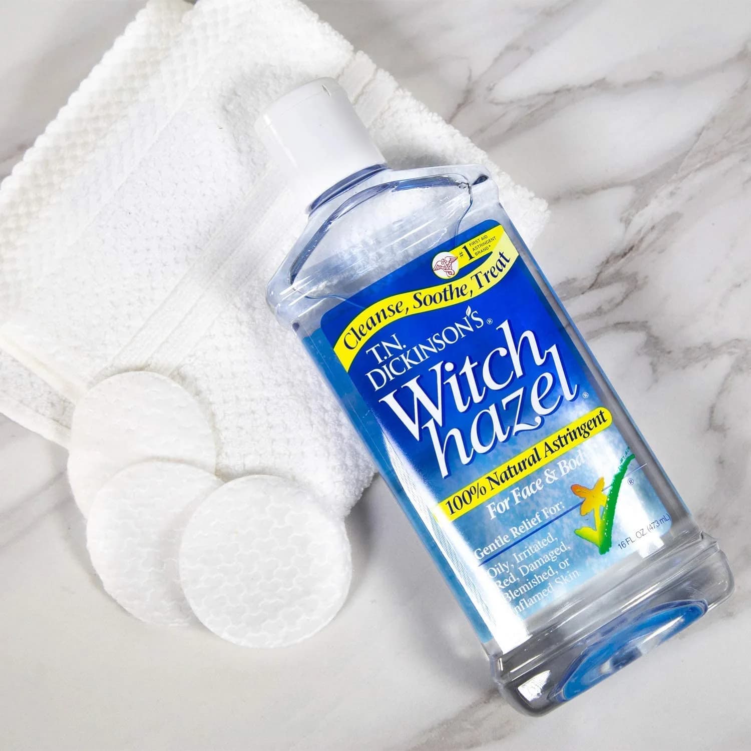 T.N. Dickinson's Witch Hazel Astringent 474ml (16 Fl Oz) | Natural Pore Perfecting Toner - view 2