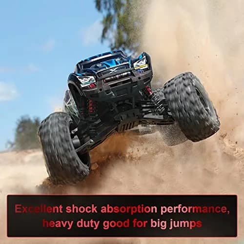 ARRAROWN 4PCS 1/10 RC Car Shocks Front & Rear Shock Absorber Set 100mm/90mm Front, 115mm/105mm Rear | CNC Machined Metal Upgrade Parts thumbnail 6