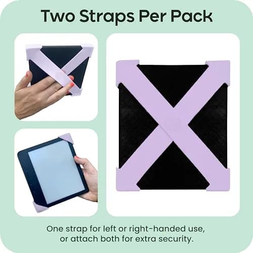 Strapsicle Hand Straps for Kindle Oasis (Pack of 2) | Comfortable Reading Grip, Soft Silicone, Snug Fit thumbnail 5