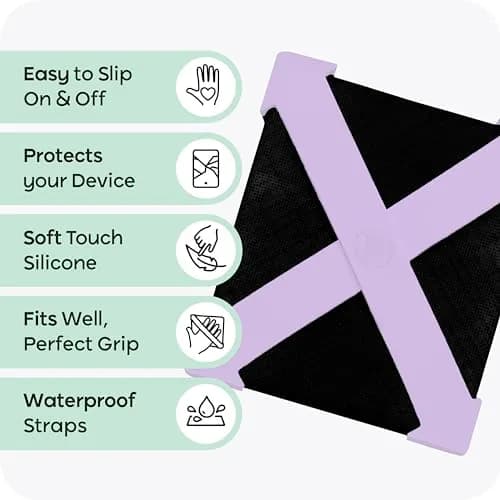 Strapsicle Hand Straps for Kindle Oasis (Pack of 2) | Comfortable Reading Grip, Soft Silicone, Snug Fit thumbnail 4