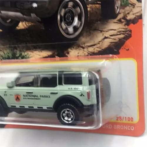 Matchbox 1:64 Scale Die-Cast Metal Ford Bronco (Mint Green) | Collectible Kids Toy thumbnail 3