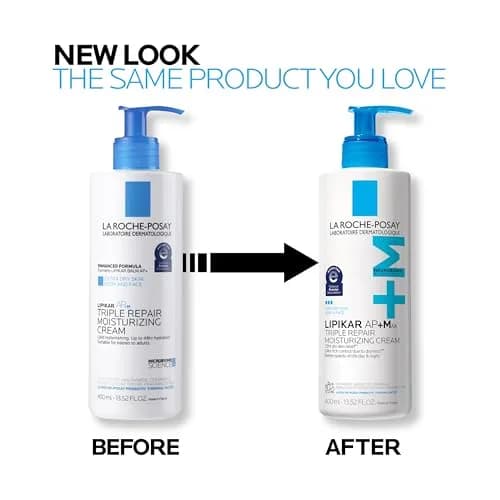 La Roche-Posay Lipikar AP+MAX Triple Repair Body Cream 400ml (13.5 Fl Oz) | Clinically Proven for Dry, Itchy Skin thumbnail 4