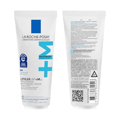 La Roche-Posay Lipikar AP+MAX Triple Repair Body Cream 400ml (13.5 Fl Oz) | Clinically Proven for Dry, Itchy Skin thumbnail 6