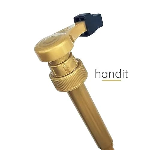 HANDIT Gold Coffee Syrup Pumps with Tip Covers | Fits 25.4oz/750ml Torani, Skinny, Davinci | 6 Pack thumbnail 8