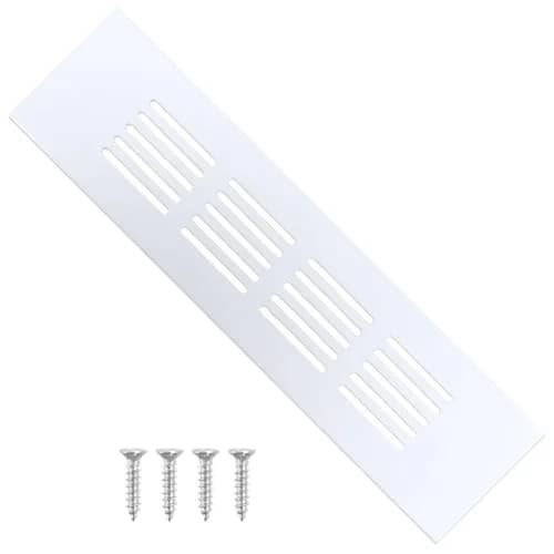 Geesatis Air Vent Covers, 2Pack White | Rust-Proof Aluminum Ventilation Grilles thumbnail 9