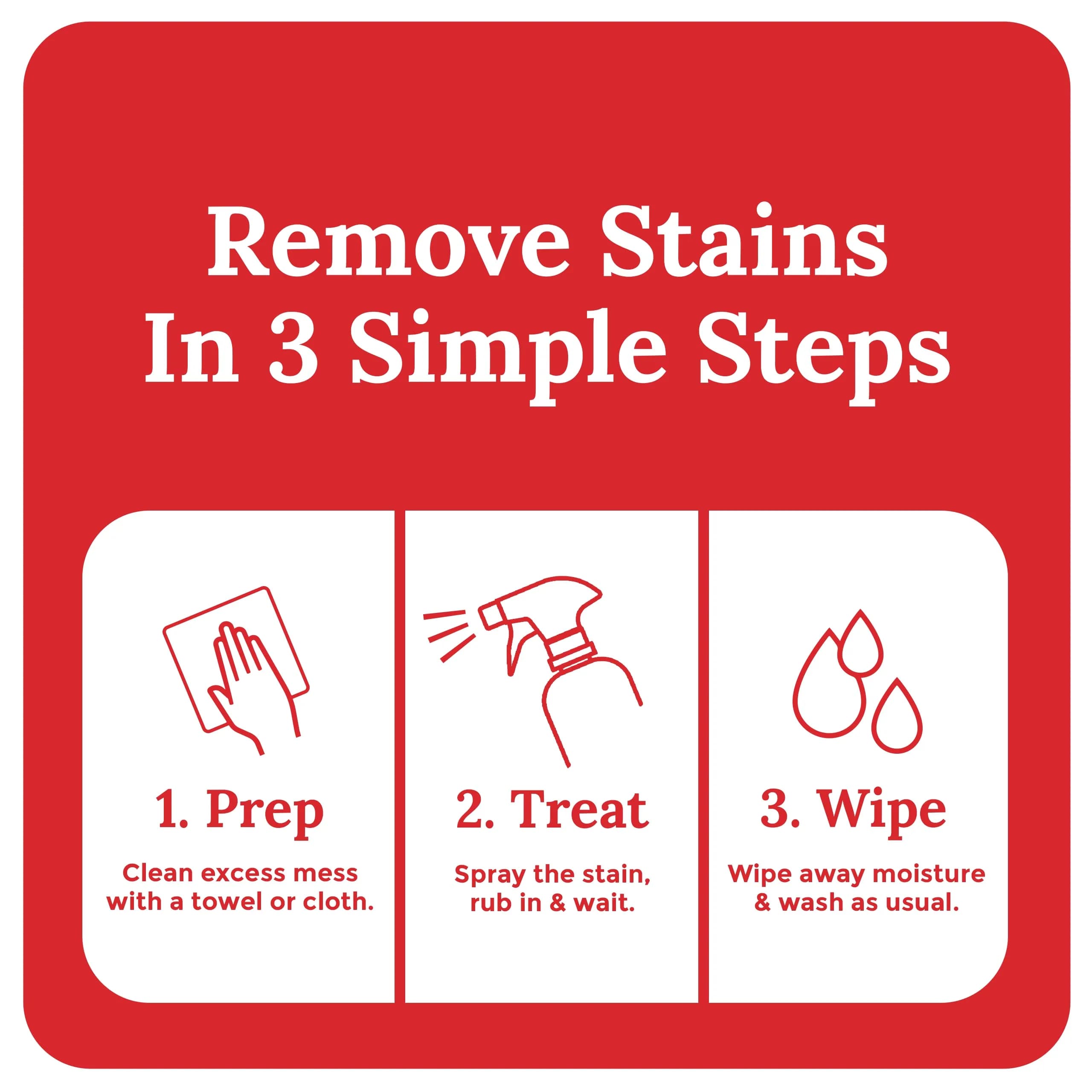 Emergency Stain Rescue Stain Remover Spray 473ml (16 Fl Oz) | Versatile Fabric & Upholstery Cleaner - view 8