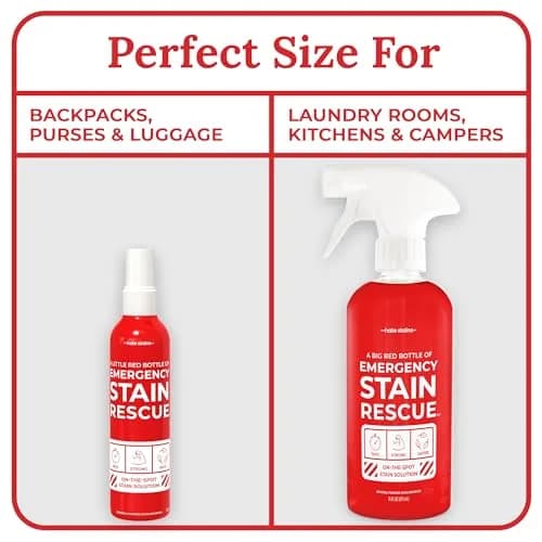 Emergency Stain Rescue Stain Remover Spray 473ml (16 Fl Oz) | Versatile Fabric & Upholstery Cleaner thumbnail 9