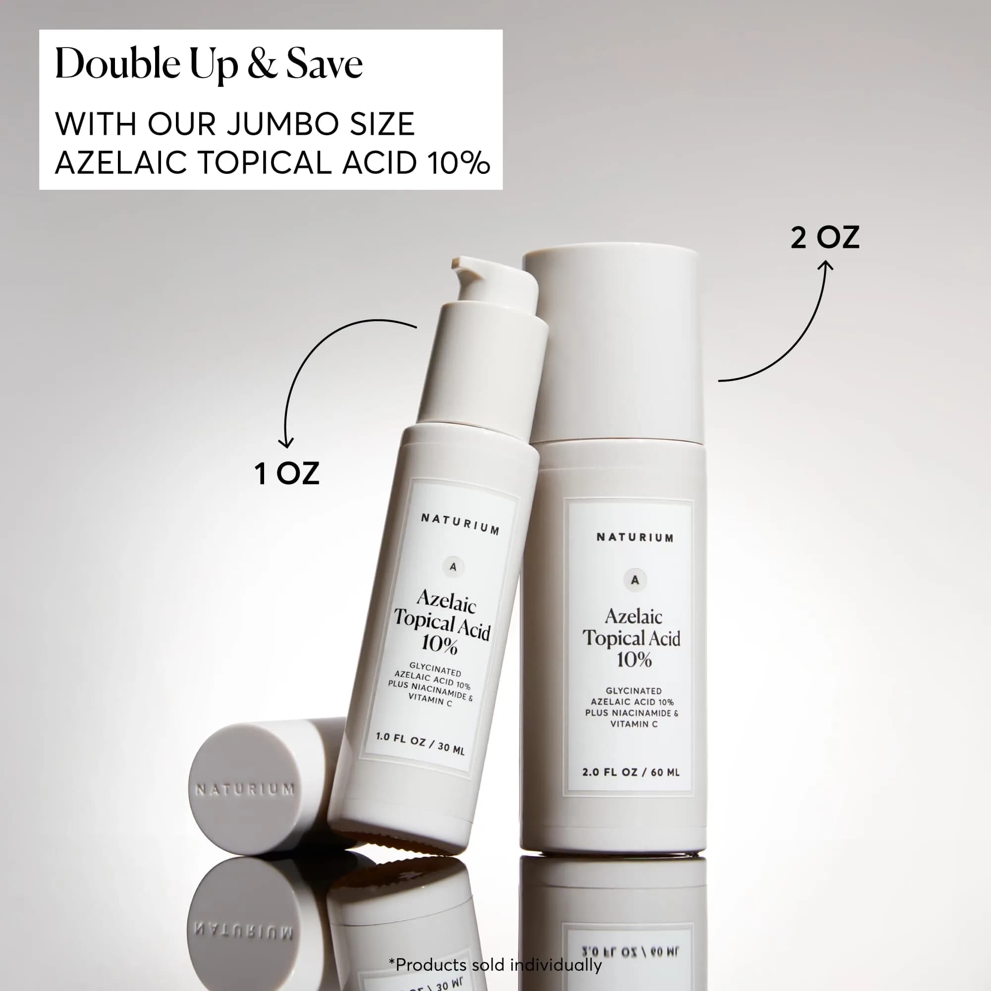 Naturium Azelaic Topical Acid 10% Serum 2 oz (59ml) | Balances Oil, Improves Tone with Niacinamide & Vitamin C - view 7