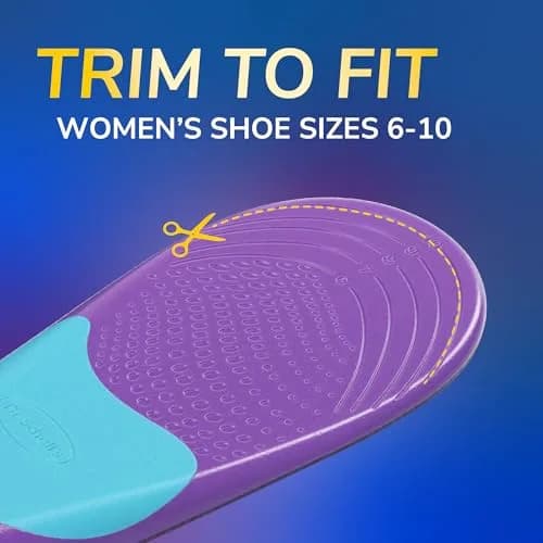 Dr. Scholl's Walk Longer Shoe Insoles for Women | All-Day Support, 1 Pair | Supports Feet & Legs thumbnail 8