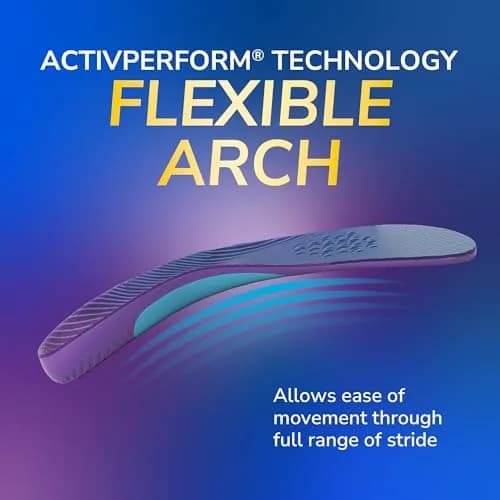 Dr. Scholl's Walk Longer Shoe Insoles for Women | All-Day Support, 1 Pair | Supports Feet & Legs thumbnail 3