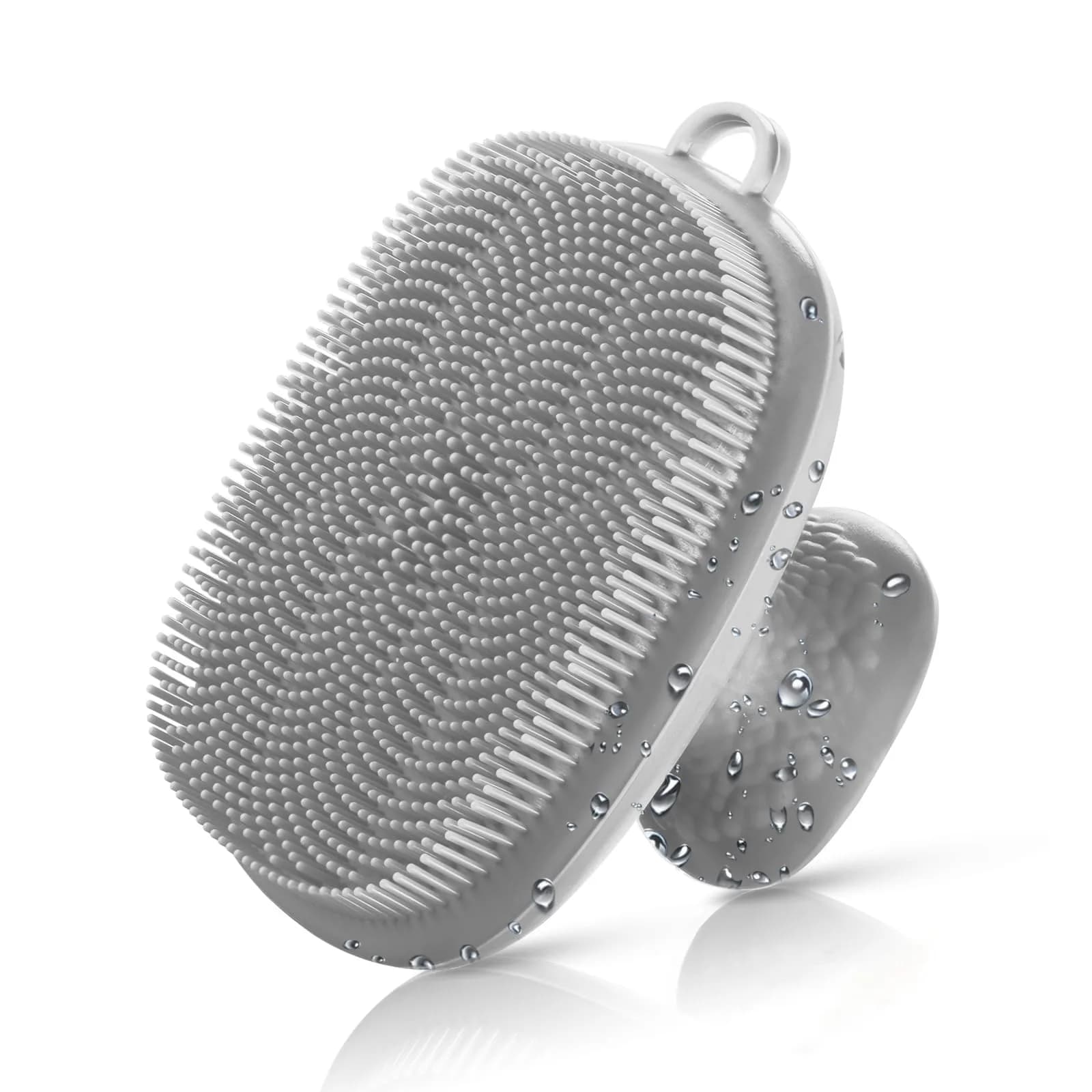 VWMYQ Face Scrubber Facial Cleansing Brush Waterproof Silicone for Men | Gentle Pore Cleanser & Exfoliator