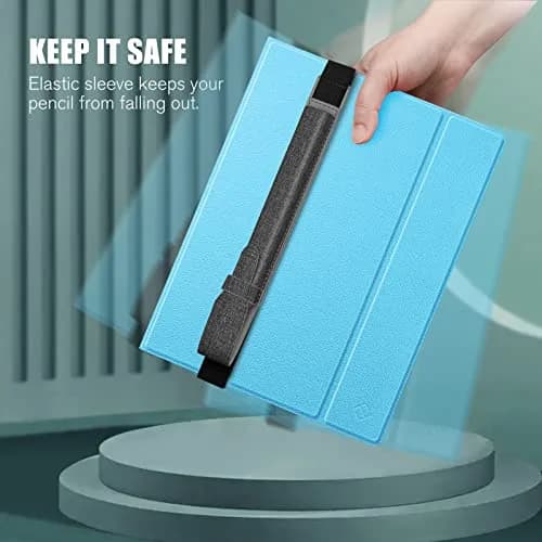 Fintie Grey PU Leather Pencil Holder for reMarkable 2/BOOX/Scribe Pen | Stylus Pouch with Elastic Band Strap thumbnail 5