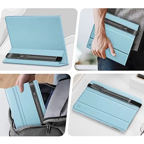 Fintie Grey PU Leather Pencil Holder for reMarkable 2/BOOX/Scribe Pen | Stylus Pouch with Elastic Band Strap thumbnail 6