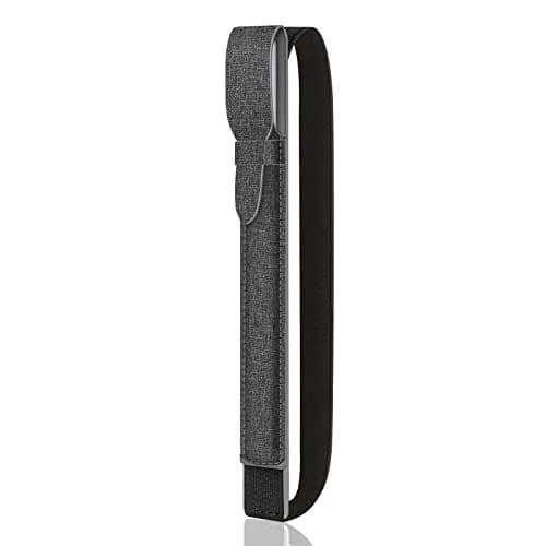 Fintie Grey PU Leather Pencil Holder for reMarkable 2/BOOX/Scribe Pen | Stylus Pouch with Elastic Band Strap thumbnail 1