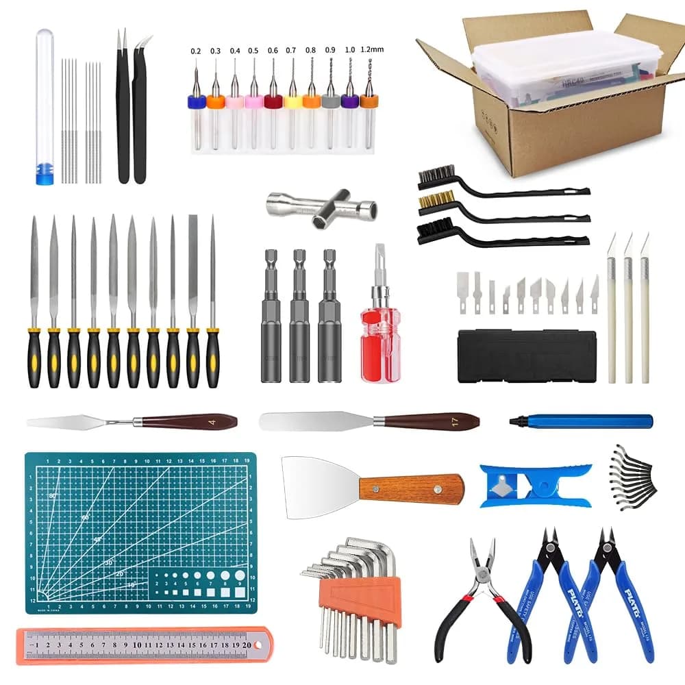 Mintion 82PCS 3D Printer Tool Kit with Case for Print Removal, Cleaning & Repair | 3D Printer Accessories — 3D Printer Tools Kit