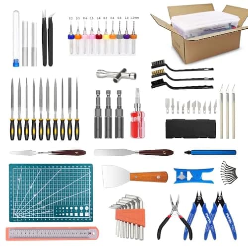Mintion 82PCS 3D Printer Tool Kit with Case for Print Removal, Cleaning & Repair | 3D Printer Accessories thumbnail 1
