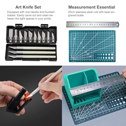 Mintion 82PCS 3D Printer Tool Kit with Case for Print Removal, Cleaning & Repair | 3D Printer Accessories thumbnail 5