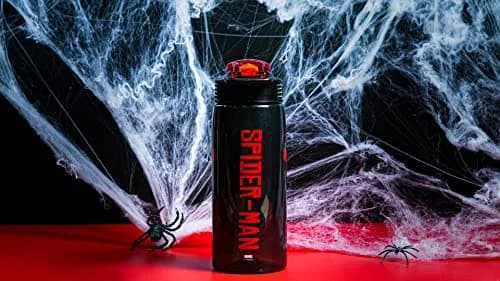 Zak Designs Spider-Man 25oz Leak-Proof Plastic Kids Water Bottle with Straw thumbnail 8