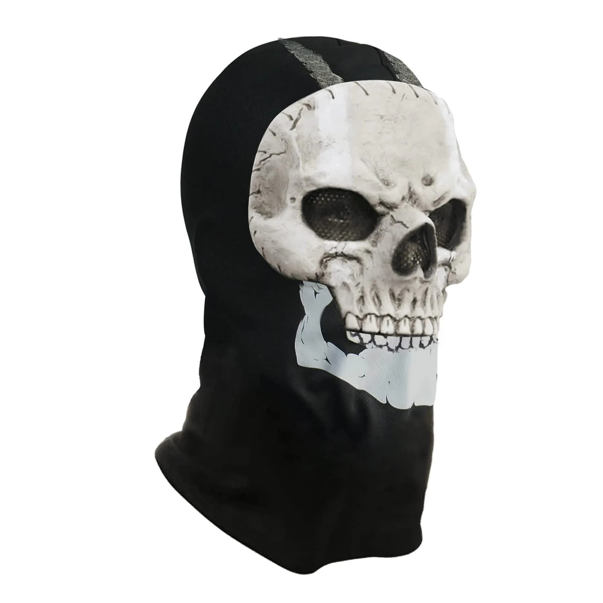 Masfrida Ghost Skull Full Face Mask - Style 1, One Size Unisex - view 4