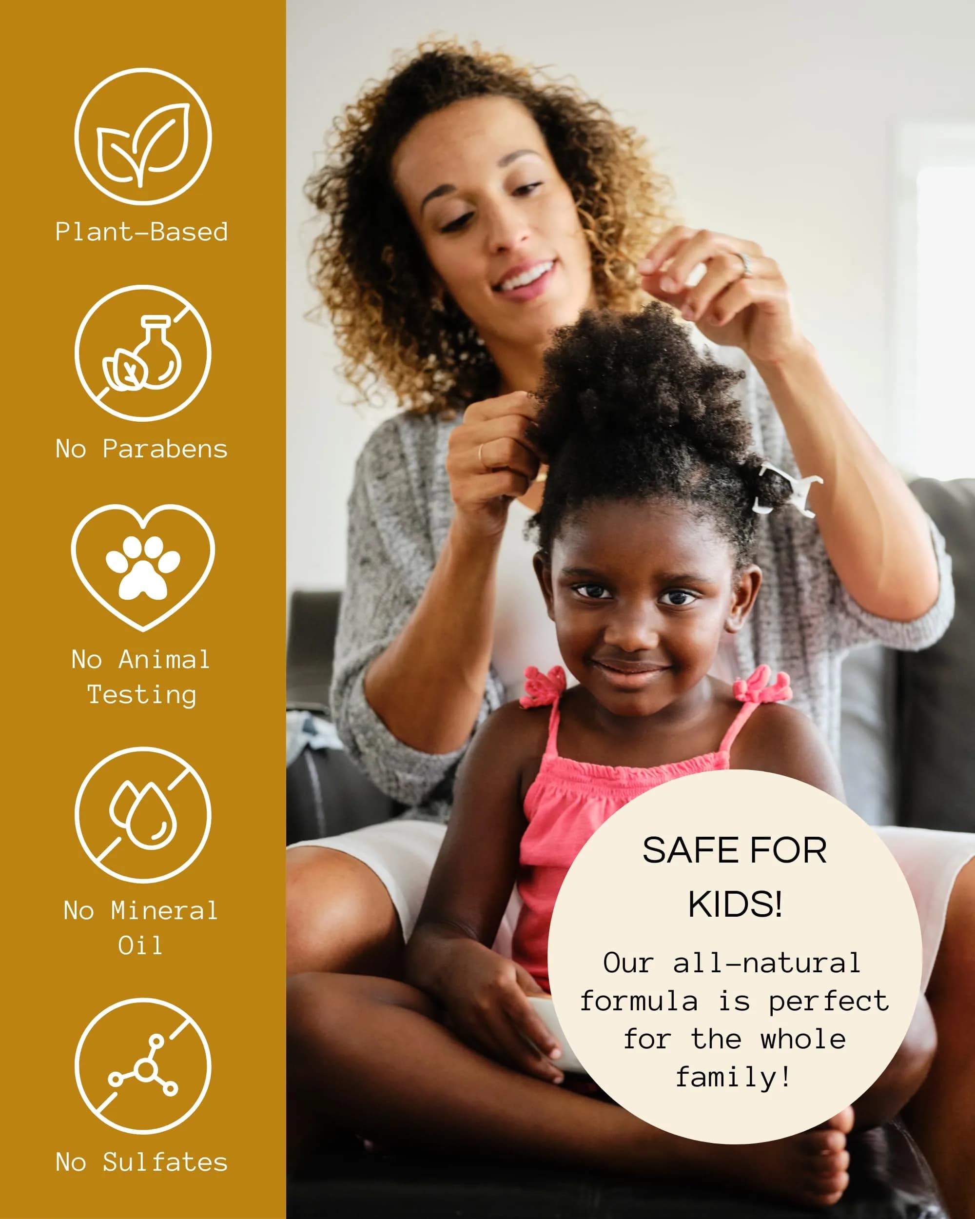 Righteous Roots Rx Hair Oil - Growth Booster, Anti-Frizz & Thickener for Curly, Wavy, Natural Hair (2 fl OZ) thumbnail 7