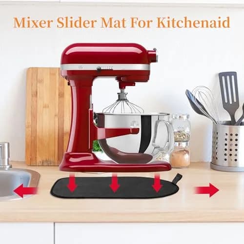 Owowong Sliding Mat for Kitchenaid Mixer 14.57" x 10" | Protects & Moves Heavy Appliances thumbnail 2