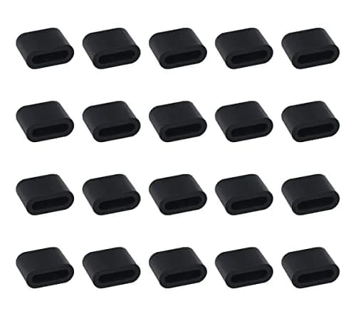 iKammo USB C Dust Caps 20 Pcs | Silicone Type C Port Protector for Android, MacBook, Pixel thumbnail 2