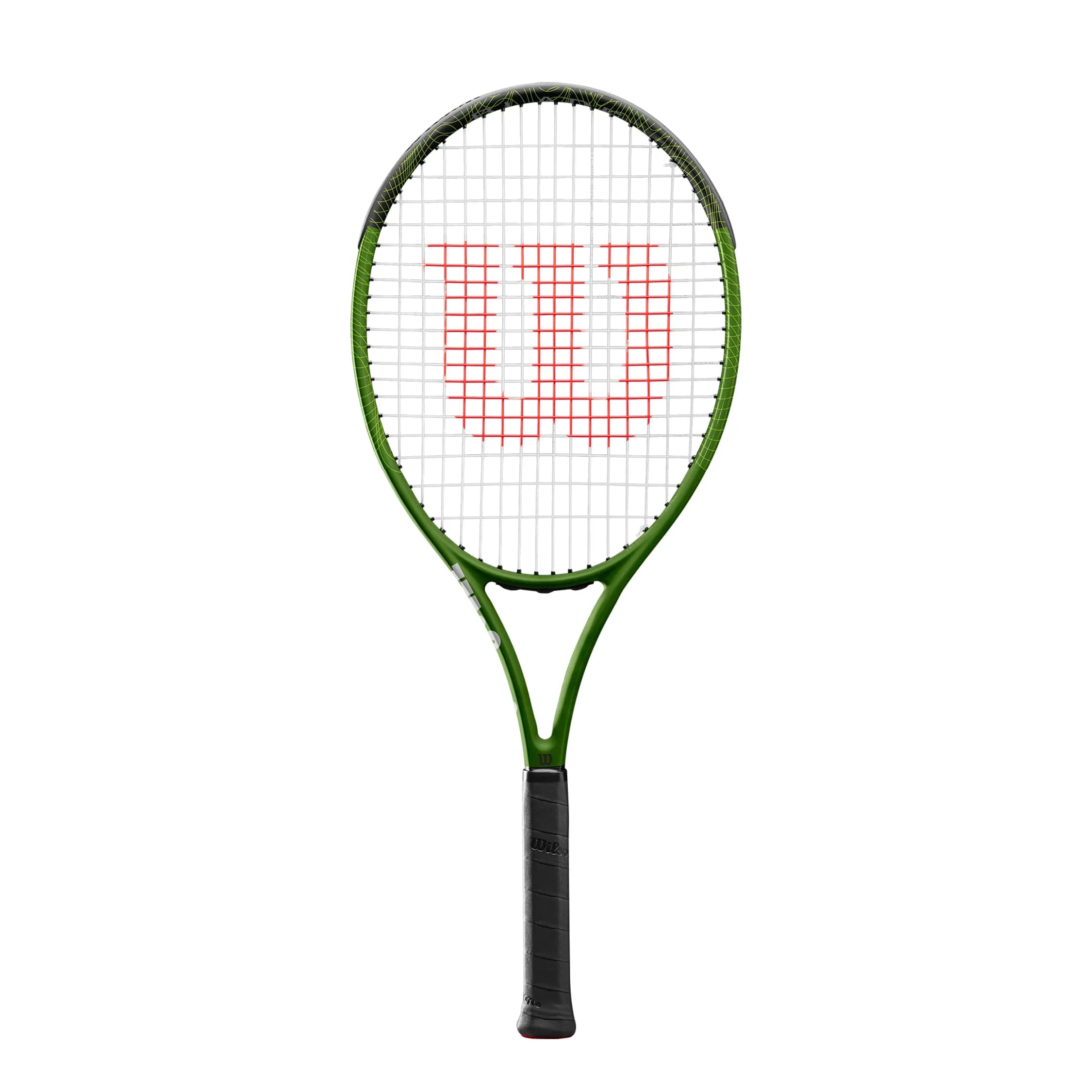 Wilson Blade Feel Comp Junior 26 Tennis Racket - Green | 26 Inch - main product image