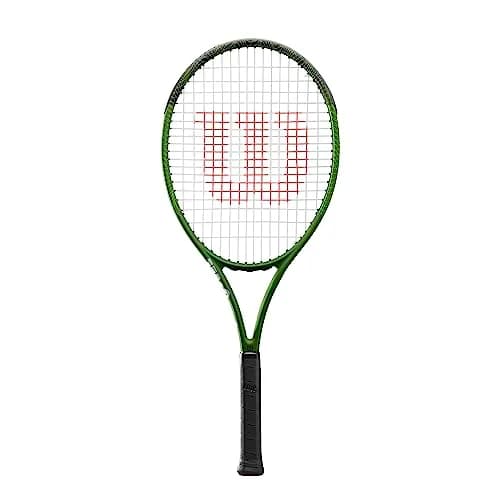 Wilson Blade Feel Comp Junior 26 Tennis Racket - Green | 26 Inch thumbnail 1