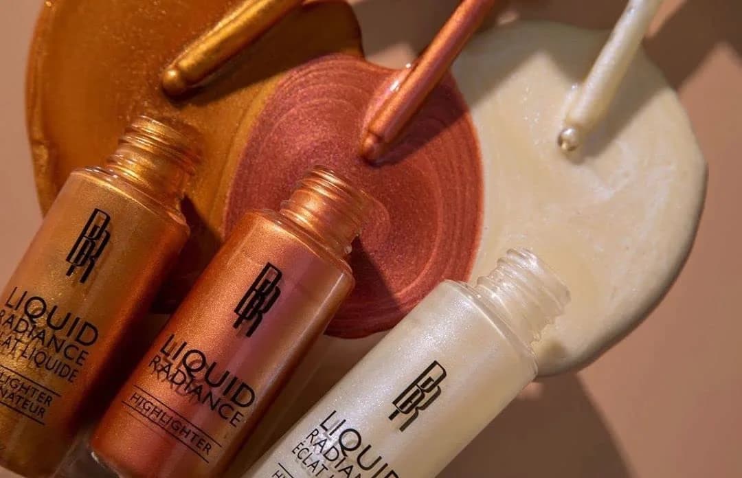 Black Radiance Liquid Radiance Highlighter Moonlit Glow 2 Fl Oz (60 ml) | Holographic Glow for Melanin Complexions - view 5