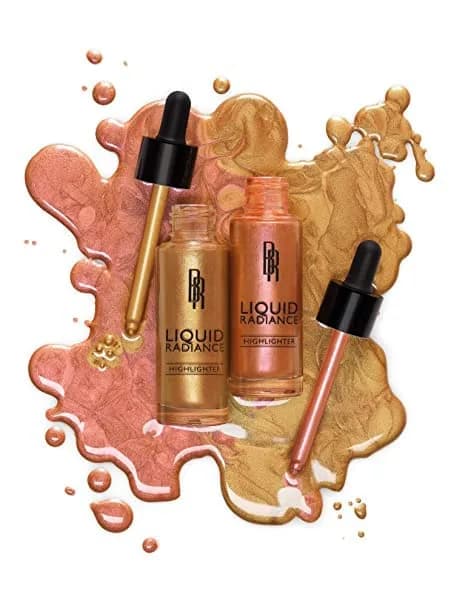 Black Radiance Liquid Radiance Highlighter Moonlit Glow 2 Fl Oz (60 ml) | Holographic Glow for Melanin Complexions - view 4